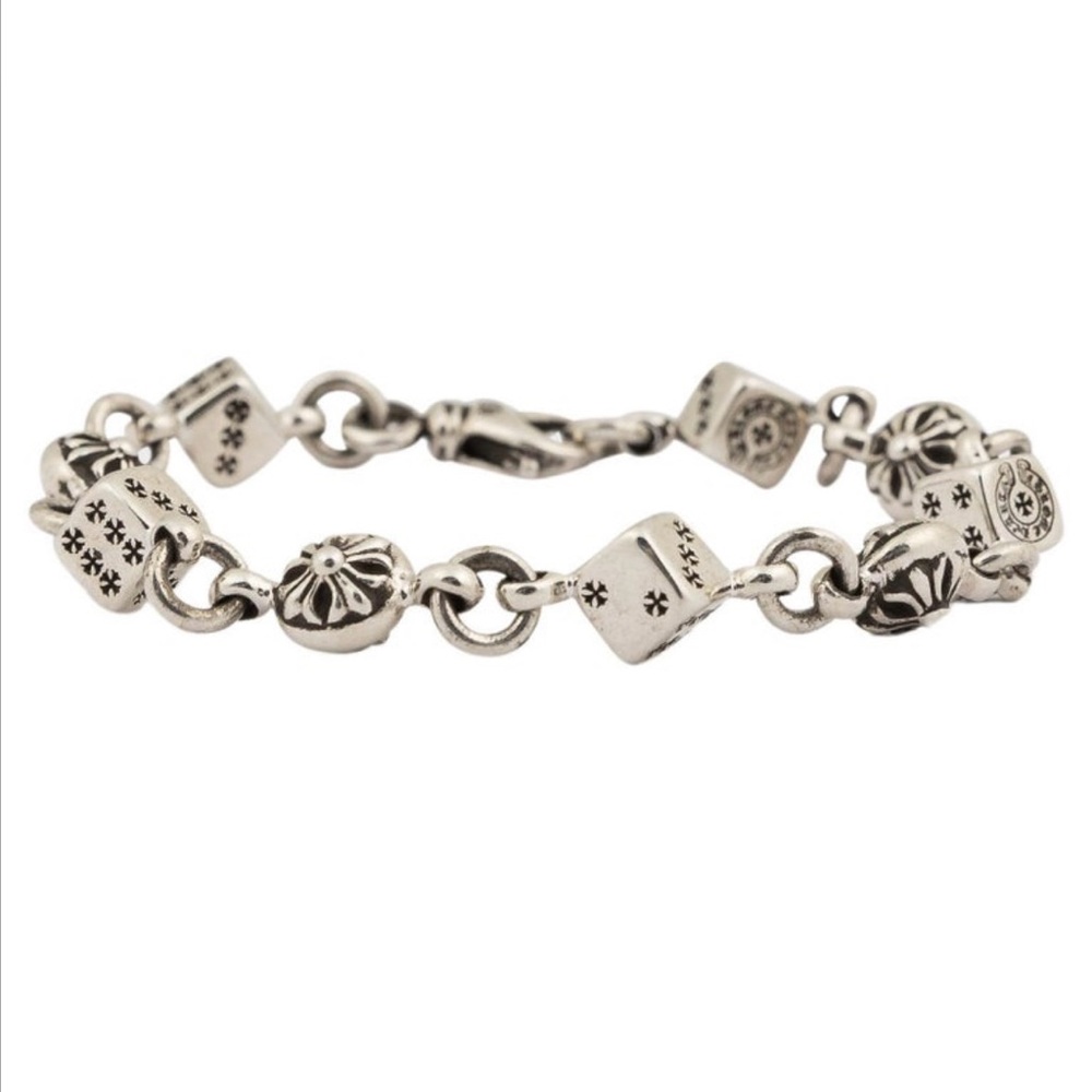 Chrome hearts dice bracelet